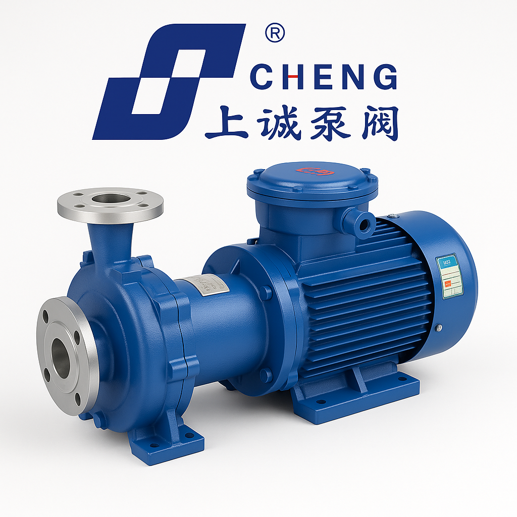 CQ磁力驅(qū)動泵在化工酸堿輸送中的應(yīng)用 | 上誠泵閥